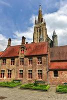 St.-Salvator-Kathedrale in Brügge, Belgien. die kathedrale ist dem verrezen zaligmaker und heiligen donatius von reims gewidmet.