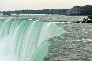 Horseshoe Falls, ein Teil der Niagarafälle, in Kanada. foto