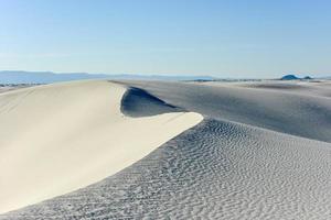 White Sands National Monument in New Mexiko. foto