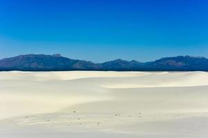 White Sands National Monument in New Mexiko. foto