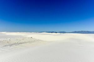 White Sands National Monument in New Mexiko. foto