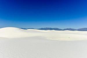 White Sands National Monument in New Mexiko. foto
