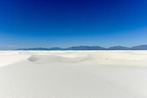 White Sands National Monument in New Mexiko. foto