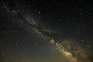 Dark Sky Park mit Blick auf die Milchstraße im Cherry Springs State Park in Pennsylvania. foto