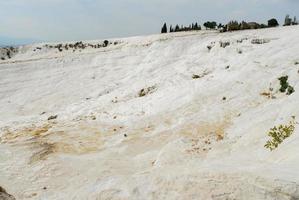 Pamukkale in der Türkei foto