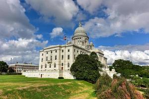 das rhode island state house, die hauptstadt des us-bundesstaates rhode island. foto