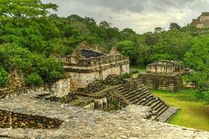 Ek Balam Maya-Ausgrabungsstätte. Maya-Ruinen, Halbinsel Yucatan, Mexiko foto