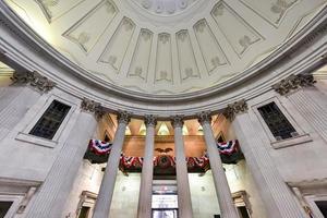 Innenraum der Federal Hall an der Wall Street, New York, 2022 foto