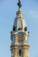 philadelphia rathaus, erbaut 1901 und befindet sich am 1 penn square, dem regierungssitz der stadt philadelphia, pennsylvania. foto