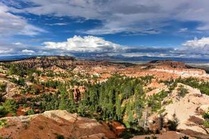 Das Amphitheater im Bryce-Canyon-Nationalpark in Utah, Vereinigte Staaten. foto