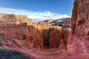 Das Amphitheater im Bryce-Canyon-Nationalpark in Utah, Vereinigte Staaten. foto