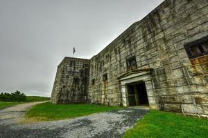 fort knox am penobscot river, maine, usa. Es wurde zwischen 1844 und 1869 erbaut und war das erste Fort in Maine, das aus Granit gebaut wurde. foto