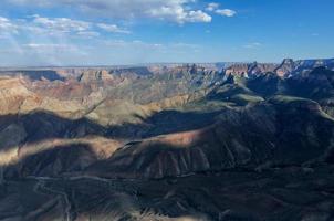 Grand-Canyon-Nationalpark aus der Luft. foto