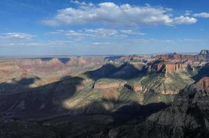 Grand-Canyon-Nationalpark aus der Luft. foto
