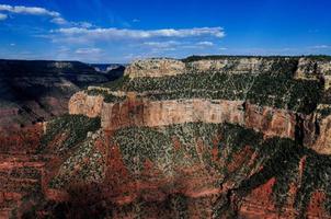 Grand-Canyon-Nationalpark aus der Luft. foto