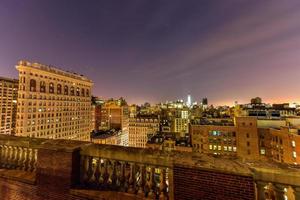 Skyline von New York foto