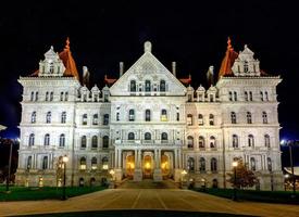 New York State Capitol-Gebäude foto