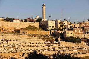 Der Ölberg in Jerusalem foto