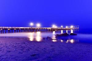 Pier am Strand foto