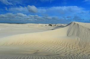 Weiße Sanddünen des Naturschutzgebiets Nilgen foto