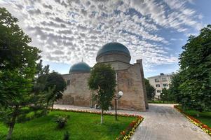 Shayhantaur Memorial Complex in Taschkent, Usbekistan. das mausoleum von scheich hovendi at-tahur ist ein baudenkmal in taschkent, usbekistan. foto