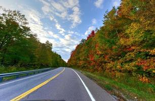 Herbstlaub Vermont foto