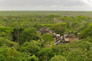 Ek Balam Maya-Ausgrabungsstätte. Maya-Ruinen, Halbinsel Yucatan, Mexiko foto