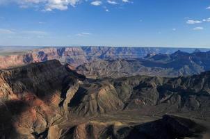 Grand-Canyon-Nationalpark aus der Luft. foto