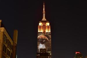 Empire State Building - Rennaussterben, New York, USA, 2020 foto