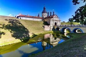 schloss nesvizh radziwill ist ein wohnschloss der familie radziwill in nesvizh, weißrussland. foto