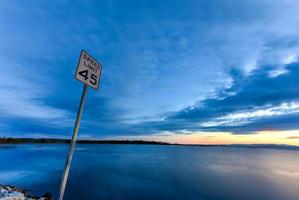 Lake Champlain Sonnenuntergang foto