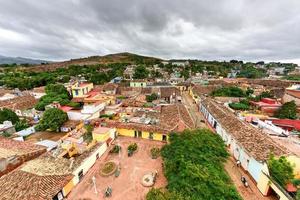 Panoramablick über die Altstadt von Trinidad, Kuba, ein UNESCO-Weltkulturerbe. foto