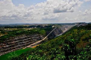 Tagebau-Goldmine, Afrika foto