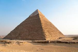 ägyptische Pyramiden des Gizeh-Plateaus, Kairo foto