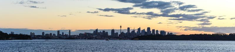 Skyline-Panorama von Sydney foto