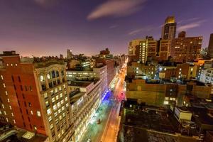 Skyline von New York foto