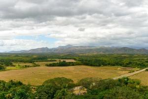 Panorama von Manaca Iznaga im Valle de los Ingenios, Trinidad, Kuba foto