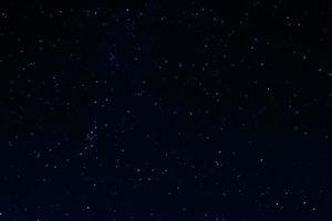 schöner Nachthimmel mit Sternen foto