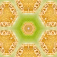 glänzender und hypnotisierender bunter Kaleidoskophintergrund foto