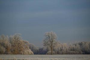 Winterzeit in Deutschland foto