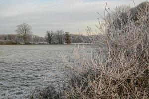 Winterzeit in Deutschland foto