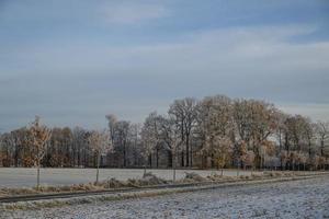 Winterzeit in Deutschland foto