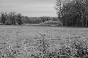 Winterzeit in Deutschland foto