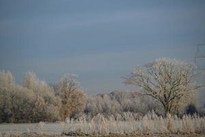 Winterzeit in Deutschland foto