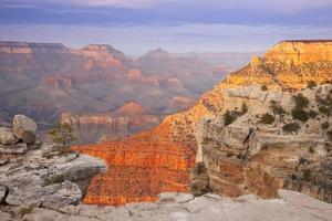 schöne Landschaftsansicht des Grand Canyon foto