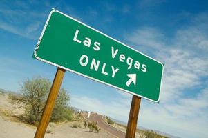 Las Vegas-Straßenschild foto