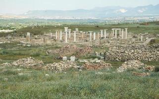 laodicea auf der antiken stadt lycus in denizli, turkiye foto