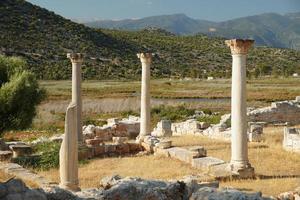 antike stadt andriake in demre, antalya, turkiye foto