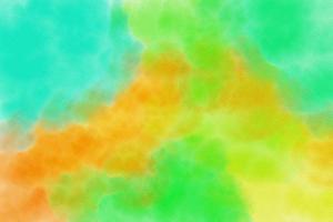 Aquarell pastellfarbener Hintergrund handgemalt. aquarell bunte flecken auf papier foto