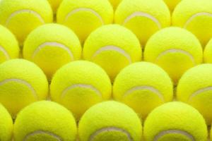 Gruppe von Tennisbällen Hintergrund abstrakt foto